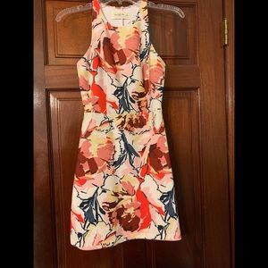 Floral Sleeveless Mini Dress